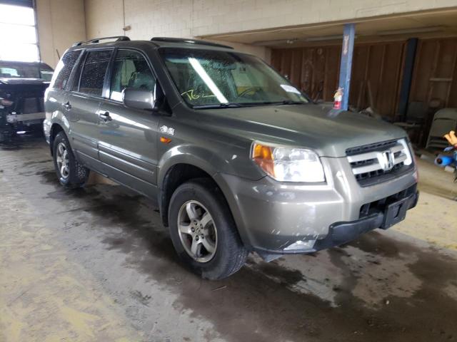 HONDA PILOT EXL 2007 with VIN 5FNYF28617B009565 - Photo from auction