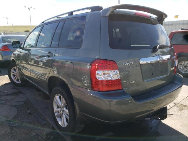 Photo 3 from auction – 2007 TOYOTA HIGHLANDER with VIN JTEEW21A370046533