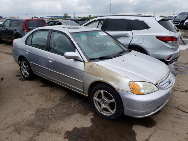 HONDA CIVIC EX 2002 with VIN 1HGES26792L045795 - Photo from auction