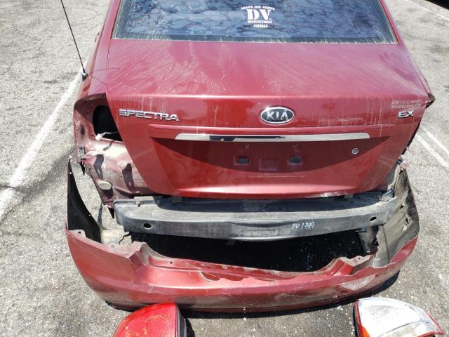 Photo 9 from auction – 2007 KIA SPECTRA EX with VIN KNAFE121375382994