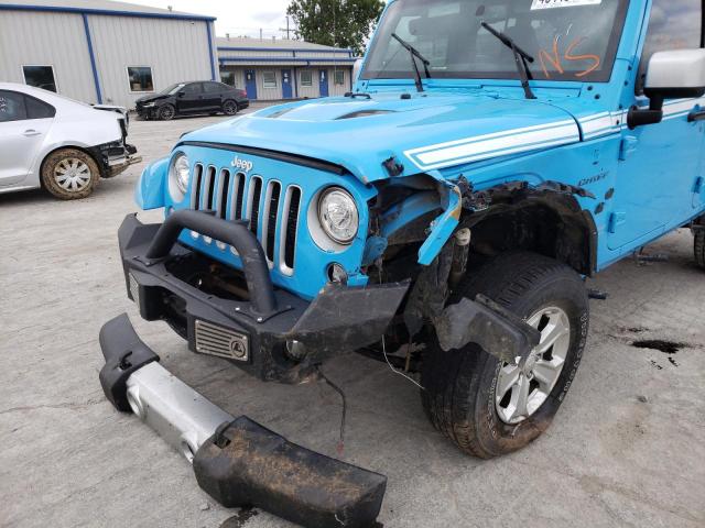 Photo 9 from auction – 2017 JEEP WRANGLER U with VIN 1C4BJWEG9HL678805