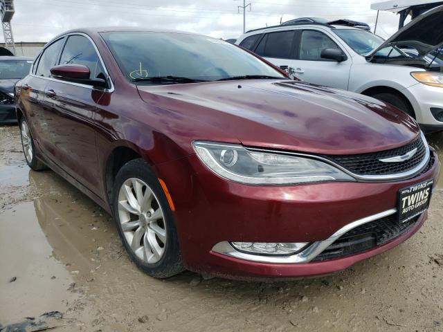 CHRYSLER 200 C 2015 with VIN 1C3CCCCBXFN559865 - Photo from auction