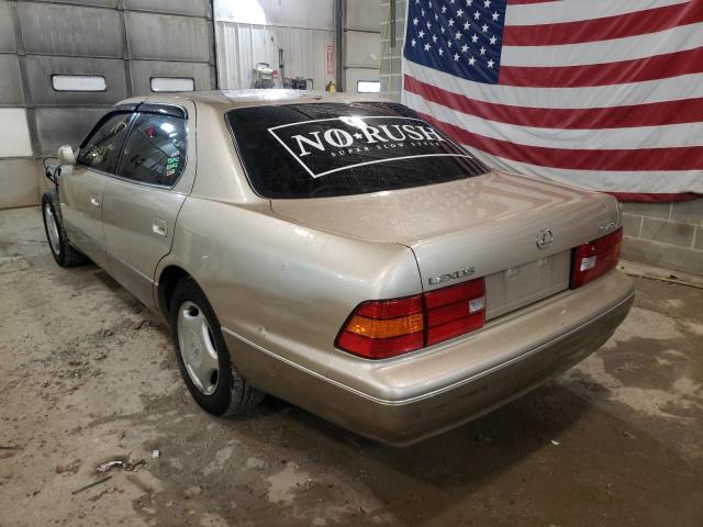 Photo 3 from auction – 2000 LEXUS LS 400 with VIN JT8BH28F9Y0176061