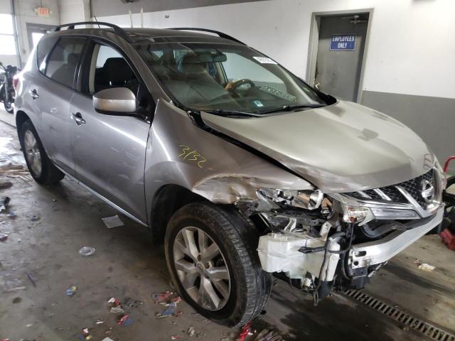NISSAN MURANO S 2011 with VIN JN8AZ1MUXBW059042 - Photo from auction