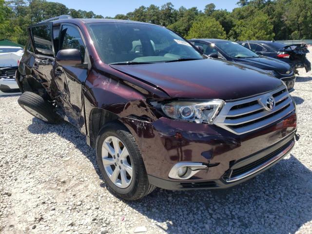 TOYOTA HIGHLANDER 2013 with VIN 5TDZA3EH7DS044620 - Photo from auction