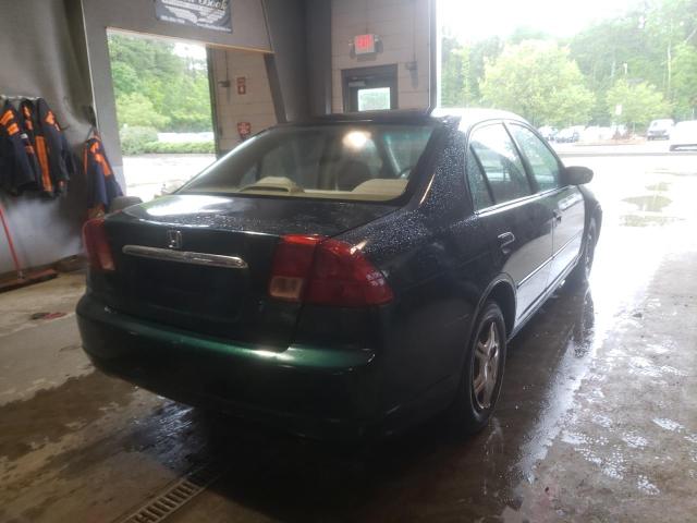 Photo 4 from auction – 2001 HONDA CIVIC LX with VIN 2HGES16541H587150