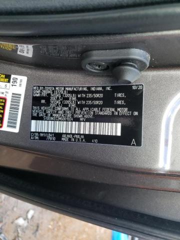 Photo 10 from auction – 2021 TOYOTA SIENNA LIM with VIN 5TDERKEC2MS001924