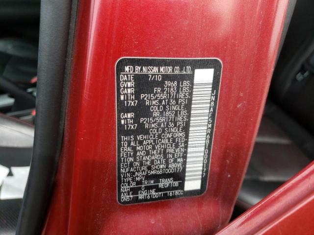 Photo 10 from auction – 2011 NISSAN JUKE S with VIN JN8AF5MR6BT000177