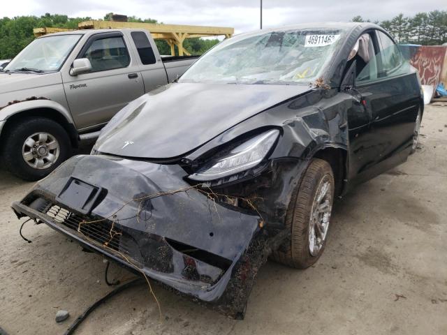 Photo 2 from auction – 2020 TESLA MODEL Y with VIN 5YJYGDEE4LF035303