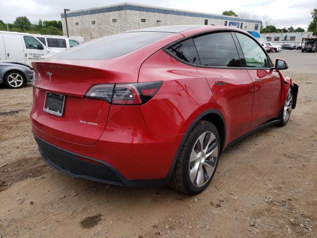 Photo 4 from auction – 2020 TESLA MODEL Y with VIN 5YJYGDEE4LF030456