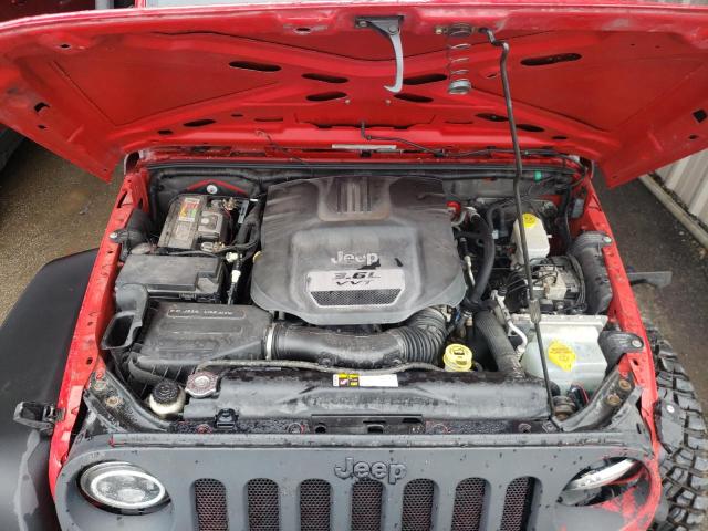 Photo 7 from auction – 2012 JEEP WRANGLER U with VIN 1C4BJWDG9CL178976