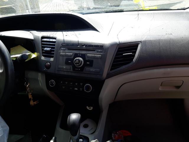 Photo 9 from auction – 2012 HONDA CIVIC LX with VIN 19XFB2F53CE389392