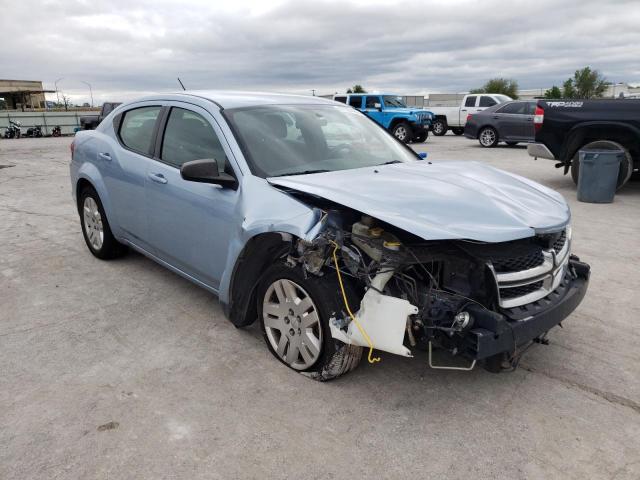 DODGE AVENGER SE 2013 with VIN 1C3CDZAB6DN638451 - Photo from auction