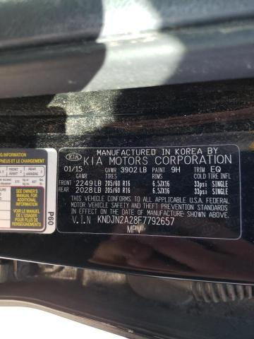 Zdjęcie 10 z aukcji – 2015 KIA SOUL z VIN KNDJN2A28F7792657