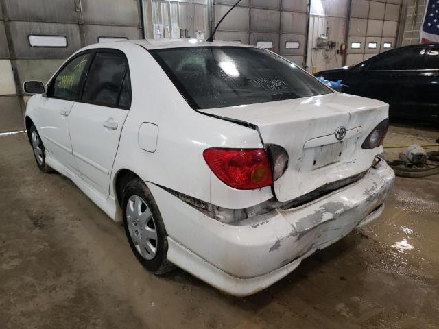 Photo 3 from auction – 2004 TOYOTA COROLLA CE with VIN 1NXBR32E24Z257339