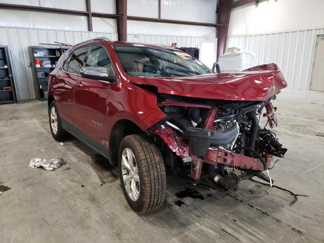 CHEVROLET EQUINOX PR 2018 with VIN 3GNAXMEVXJS608492 - Photo from auction
