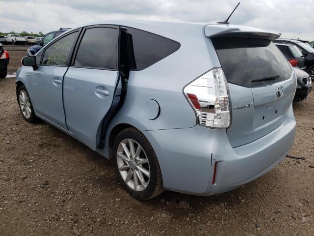 Photo 3 from auction – 2014 TOYOTA PRIUS V with VIN JTDZN3EU1E3321847