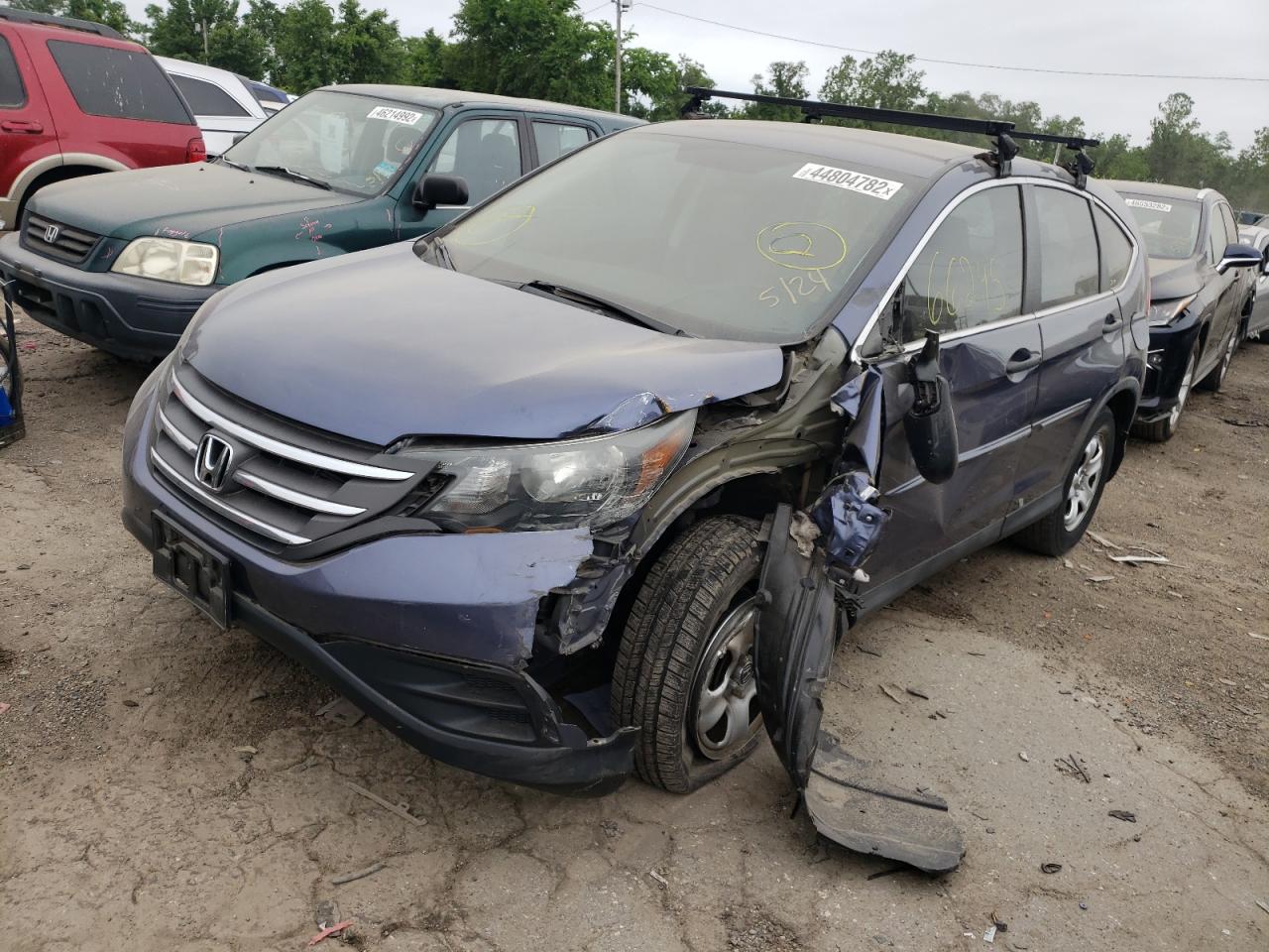 Photo 2 from auction – 2012 HONDA CR-V LX with VIN 5J6RM4H31CL073702