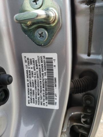 Photo 10 from auction – 2014 HONDA CIVIC LX with VIN 19XFB2F55EE223913