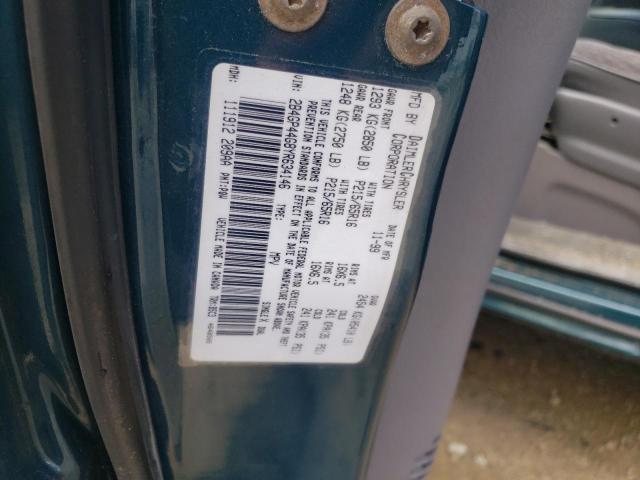 Photo 10 from auction – 2000 DODGE CARAVAN with VIN 2B4GP44G8YR634146