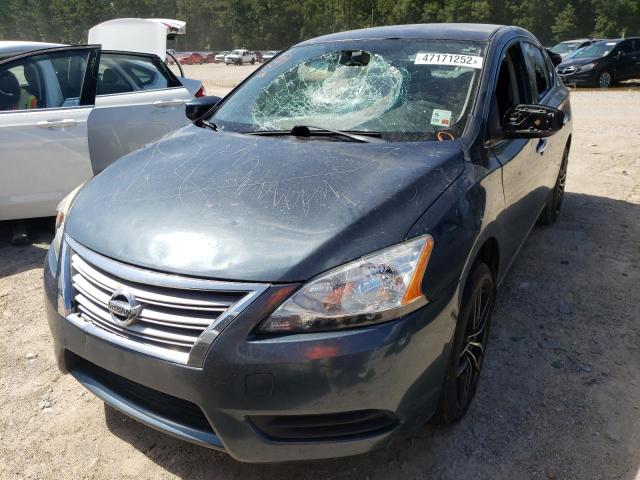 Photo 2 from auction – 2014 NISSAN SENTRA S with VIN 1N4AB7AP4EN851933