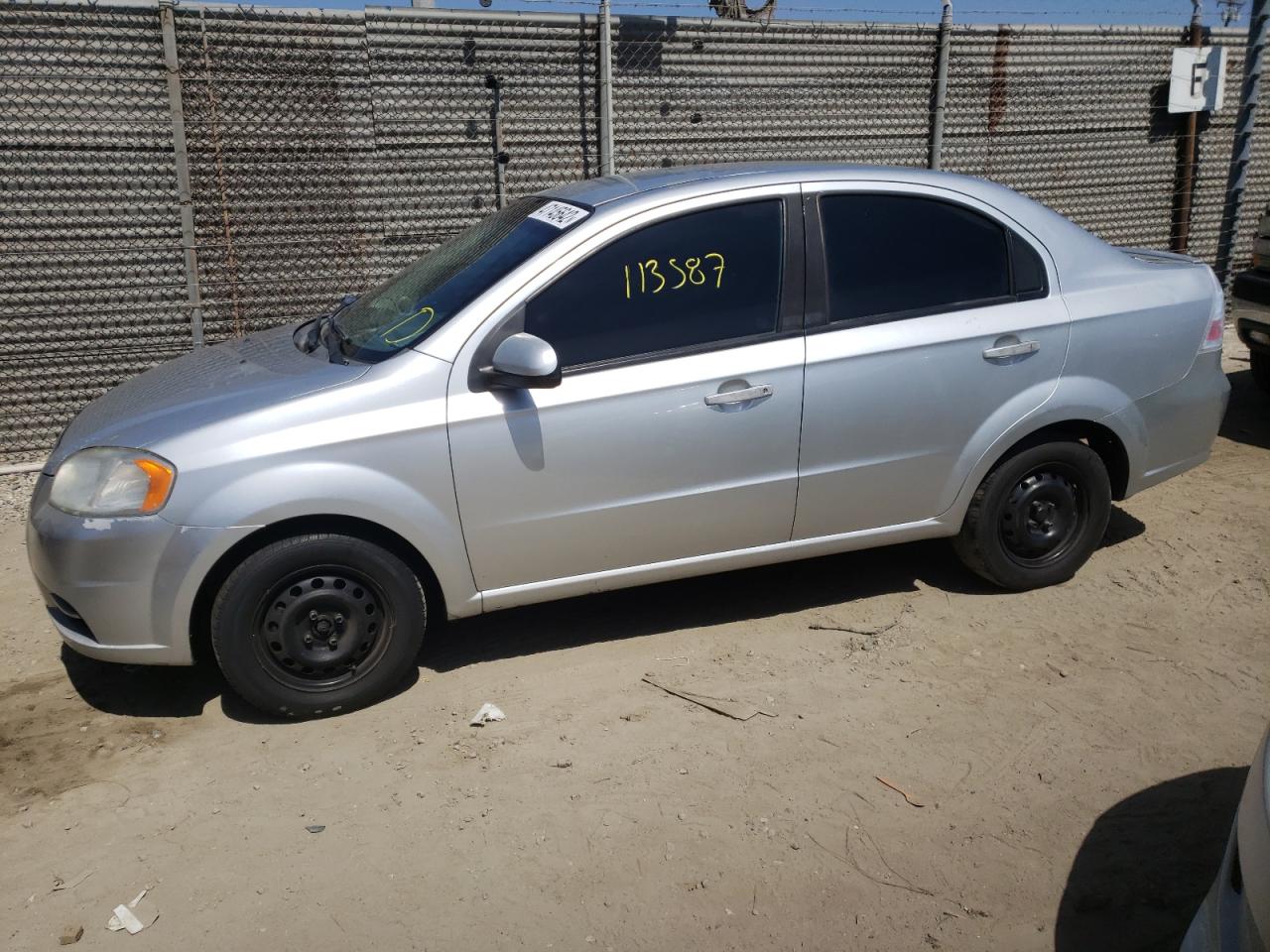 Photo 20 from auction – 2011 CHEVROLET AVEO LS with VIN KL1TD5DE6BB122574