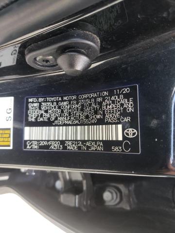 Photo 10 from auction – 2021 TOYOTA COROLLA LE with VIN JTDEPMAE6MJ155249
