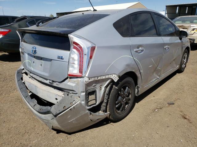 Photo 4 from auction – 2014 TOYOTA PRIUS with VIN JTDKN3DU5E0376273