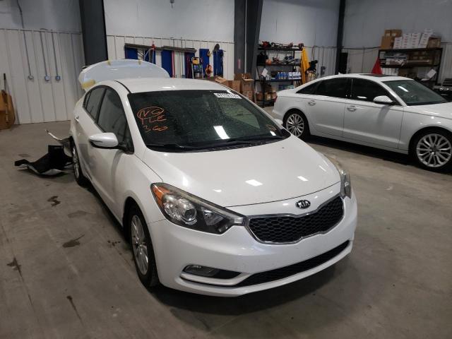 KIA FORTE EX 2014 with VIN KNAFX4A87E5152494 - Photo from auction