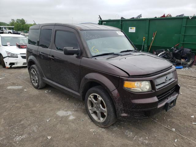 HONDA ELEMENT SC 2008 with VIN 5J6YH18968L002909 - Photo from auction
