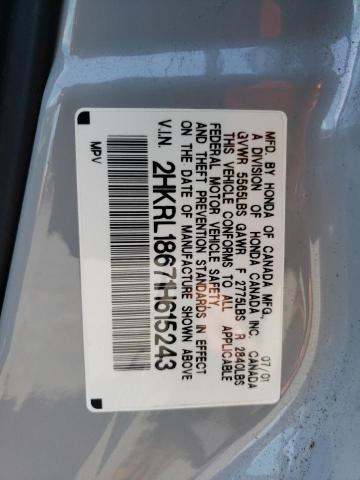 Photo 10 from auction – 2001 HONDA ODYSSEY EX with VIN 2HKRL18671H615243
