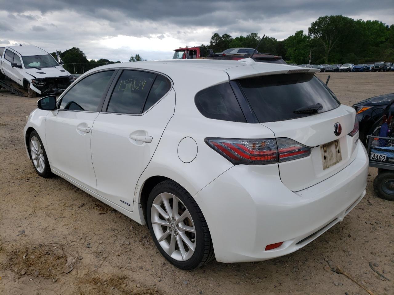 Photo 3 from auction – 2012 LEXUS CT 200 with VIN JTHKD5BH1C2088111