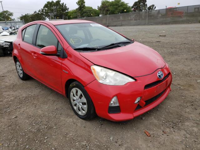 TOYOTA PRIUS C 2012 with VIN JTDKDTB39C1520122 - Photo from auction
