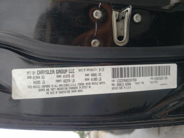 Photo 10 from auction – 2013 DODGE DART SXT with VIN 1C3CDFBA8DD347590