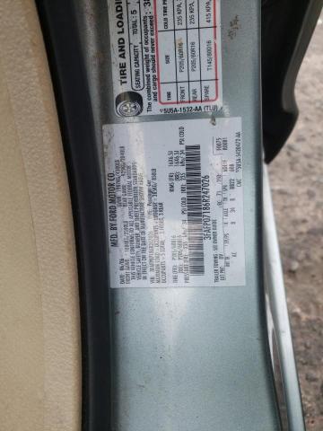 Photo 10 from auction – 2006 FORD FUSION SE with VIN 3FAFP07186R247026