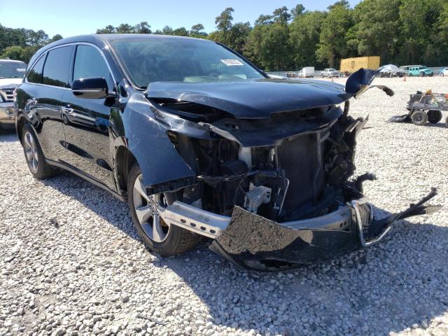 ACURA MDX 2016 with VIN 5FRYD4H21GB019378 - Photo from auction