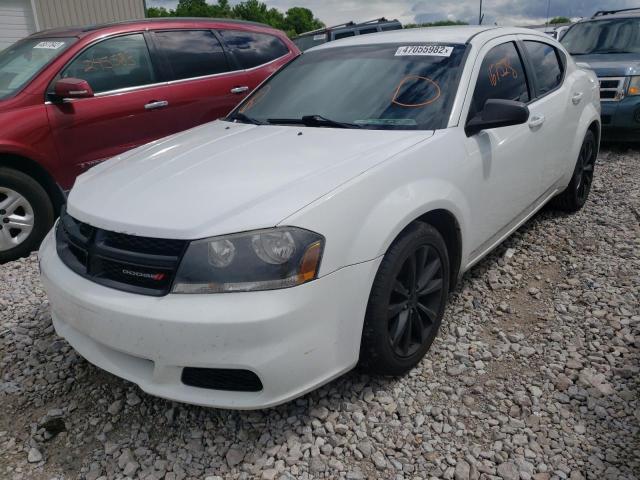 Photo 2 from auction – 2014 DODGE AVENGER SE with VIN 1C3CDZAB2EN222043