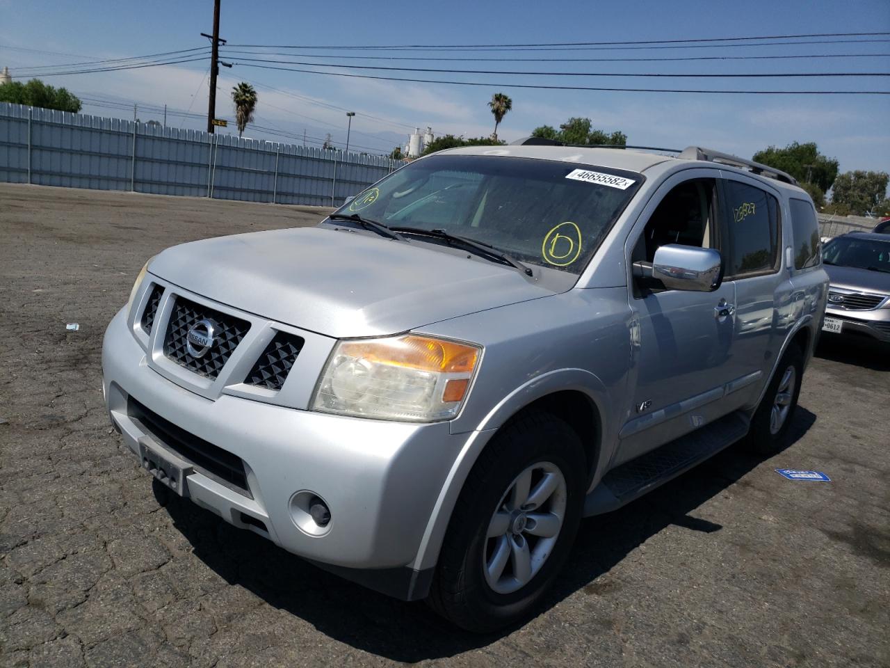 Photo 15 from auction – 2008 NISSAN ARMADA SE with VIN 5N1AA08D78N605846