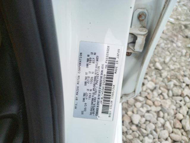 Photo 10 from auction – 2010 MAZDA 3 S with VIN JM1BL1H50A1202029