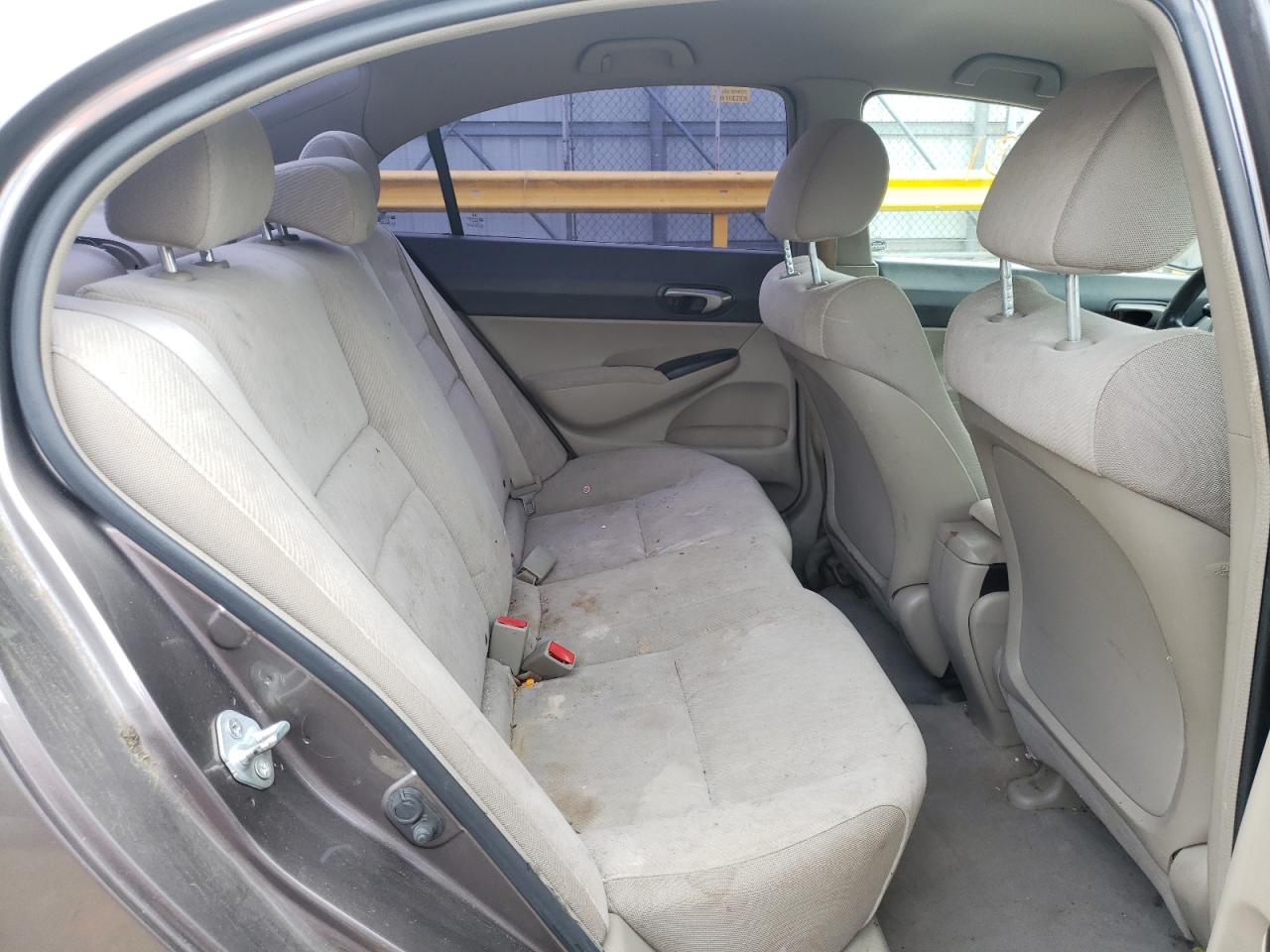 Photo 18 from auction – 2010 HONDA CIVIC LX with VIN 19XFA1F59AE002516