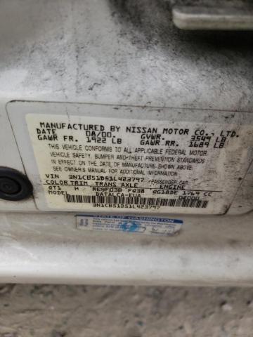 Photo 10 from auction – 2001 NISSAN SENTRA XE with VIN 3N1CB51D51L423797