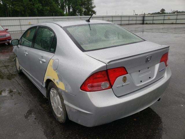 Photo 3 from auction – 2008 HONDA CIVIC HYBR with VIN JHMFA36268S017935