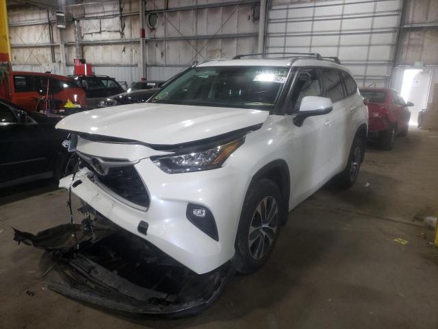 Photo 2 from auction – 2020 TOYOTA HIGHLANDER with VIN 5TDHZRBH3LS521487