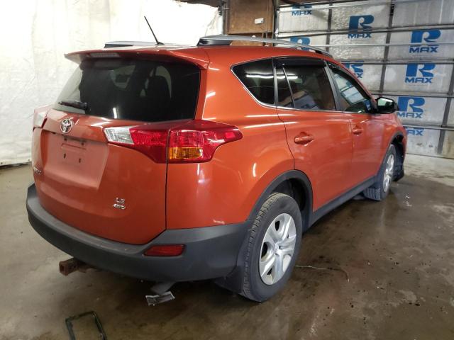Photo 4 from auction – 2015 TOYOTA RAV4 LE with VIN 2T3BFREV9FW234304