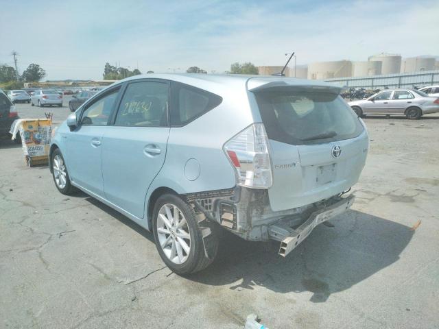 Photo 3 from auction – 2012 TOYOTA PRIUS V with VIN JTDZN3EU9C3050372