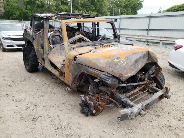 JEEP WRANGLER U 2015 with VIN 1C4BJWEG9FL723948 - Photo from auction