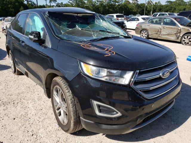 FORD EDGE TITAN 2015 with VIN 2FMTK3K96FBB06640 - Photo from auction