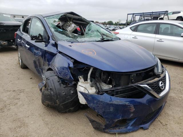 NISSAN SENTRA S 2018 with VIN 3N1AB7AP1JY244270 - Photo from auction