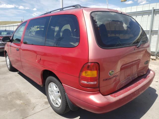 Photo 3 from auction – 1996 FORD WINDSTAR W with VIN 2FMDA5141TBA40017