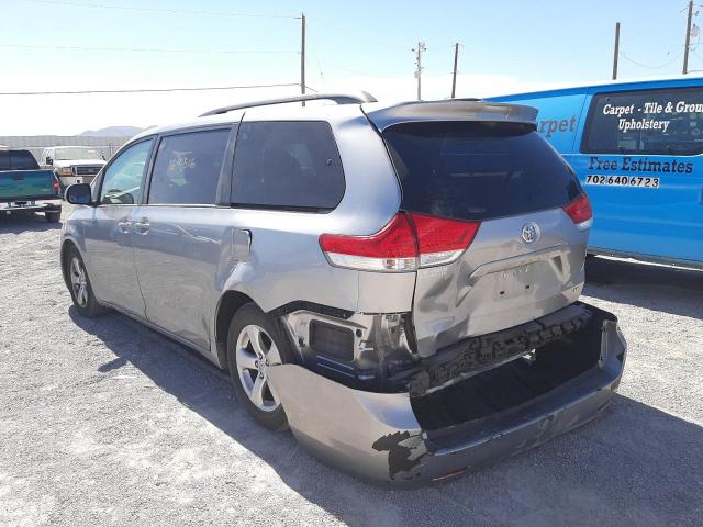 Photo 3 from auction – 2011 TOYOTA SIENNA LE with VIN 5TDKK3DC0BS002145
